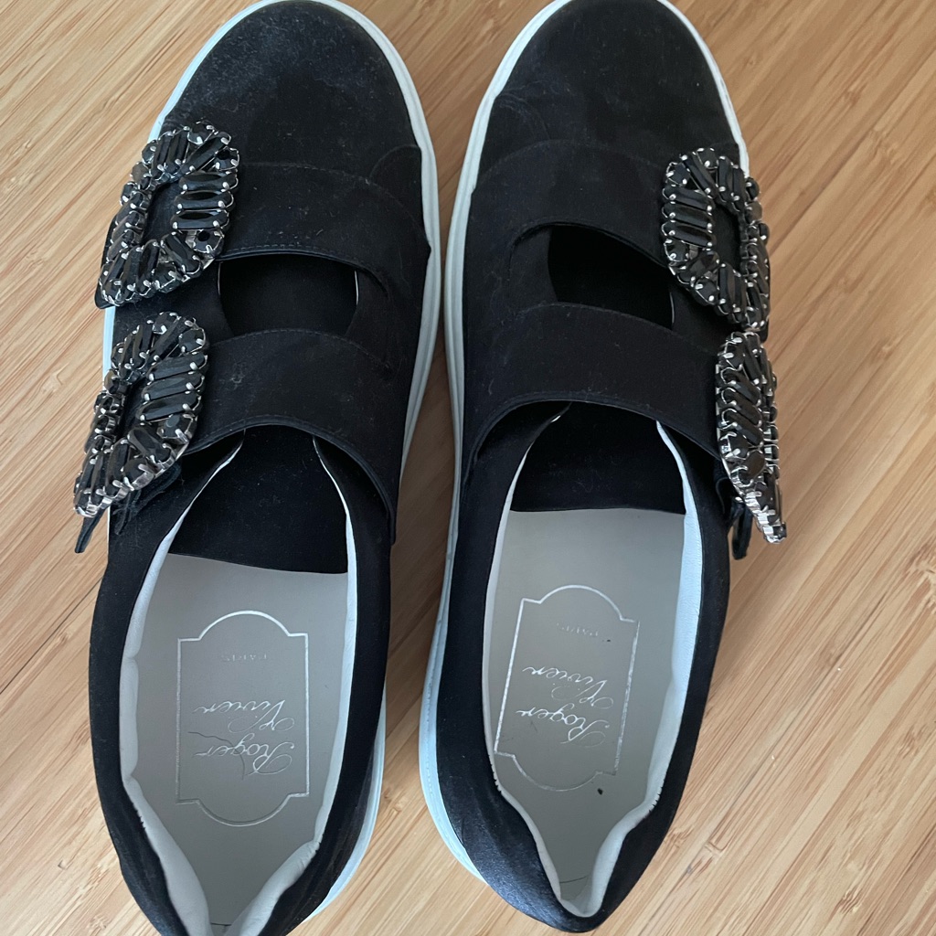 Roger Vivier Women's Black Sneakers